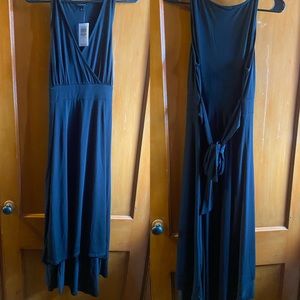 Torrid Black Sleeveless High Low Dress
